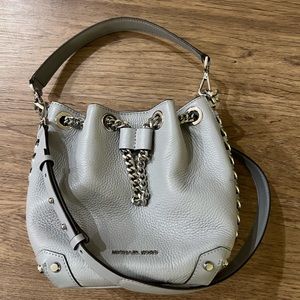 Michael Kors Pebble Leather Bucket Bag